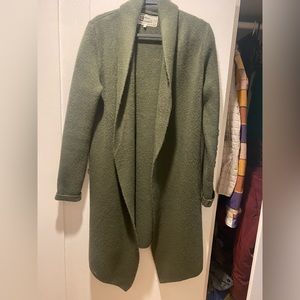 Pink martini sweater/coat.